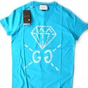 Gucci Summer “17,  sky blue T-shirt